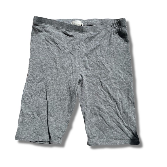 Bozzolo Gray Bike Shorts Soft Stretchy Knit - Picture 1 of 2